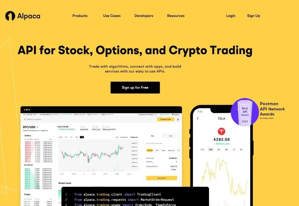 Alpaca platform 美國股票避險加碼獲利退場演算法 NTD1000/month